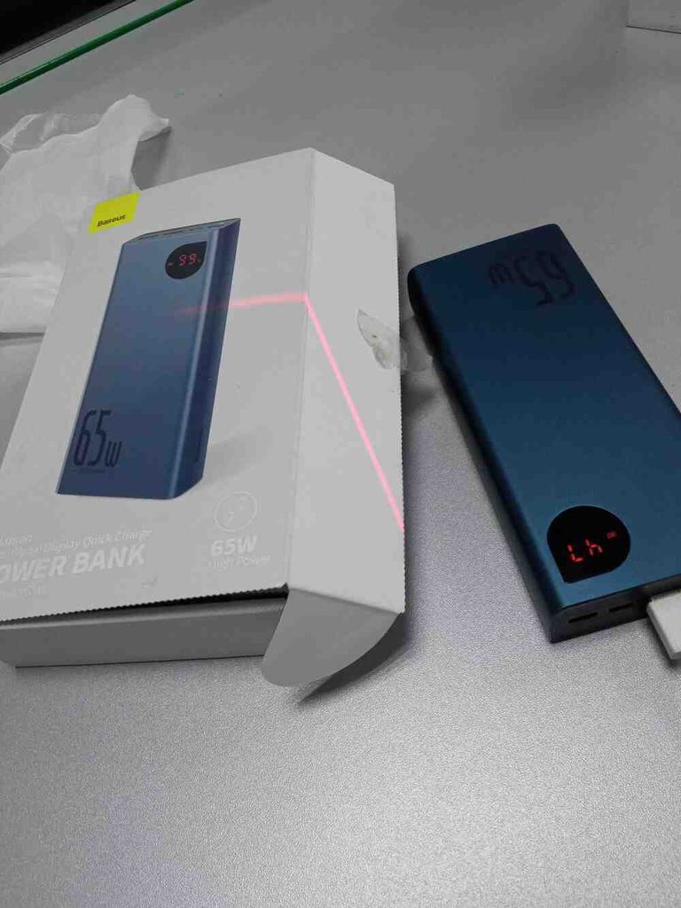 Купити Baseus ppadm65-s 20000 mah black 65w Б/У