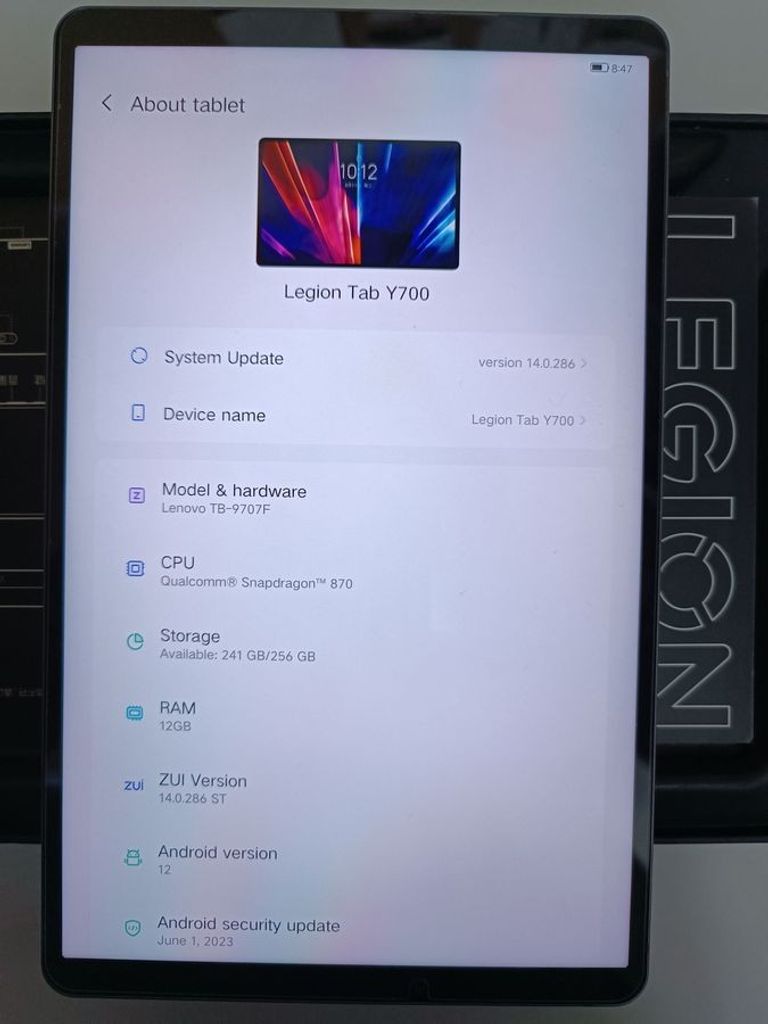 Дешиво Lenovo y700 legion 12/256gb с ломбарда