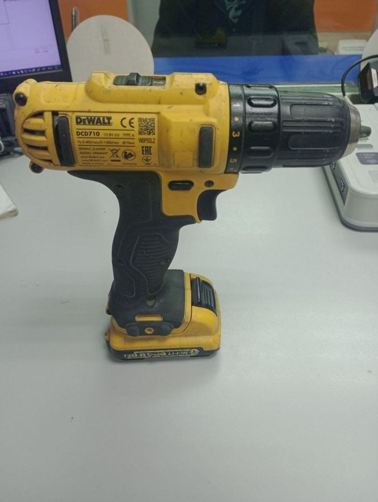 Объявление Dewalt dcd710 1акб 2ah зп Б/У