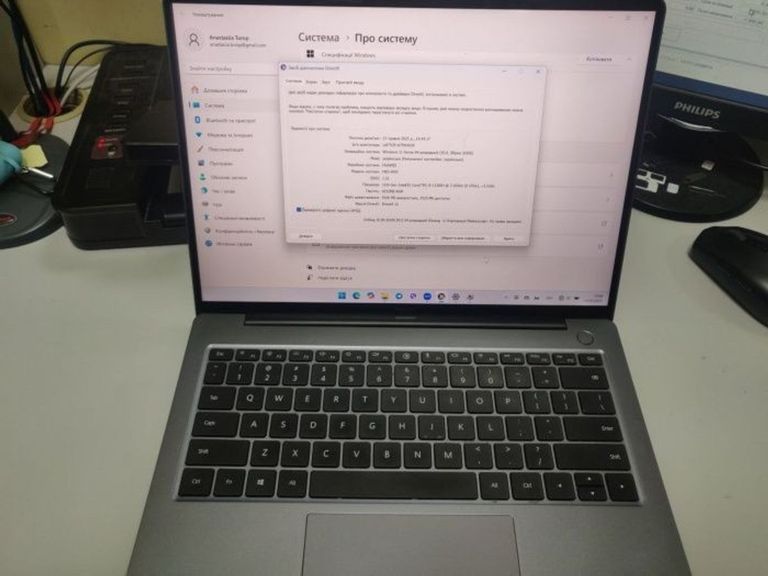 Huawei 14/core i5-11300h ddr4/8gb ddr4/ssd 500 gb/*інтегрована Код:01-200623253. Изображение 8