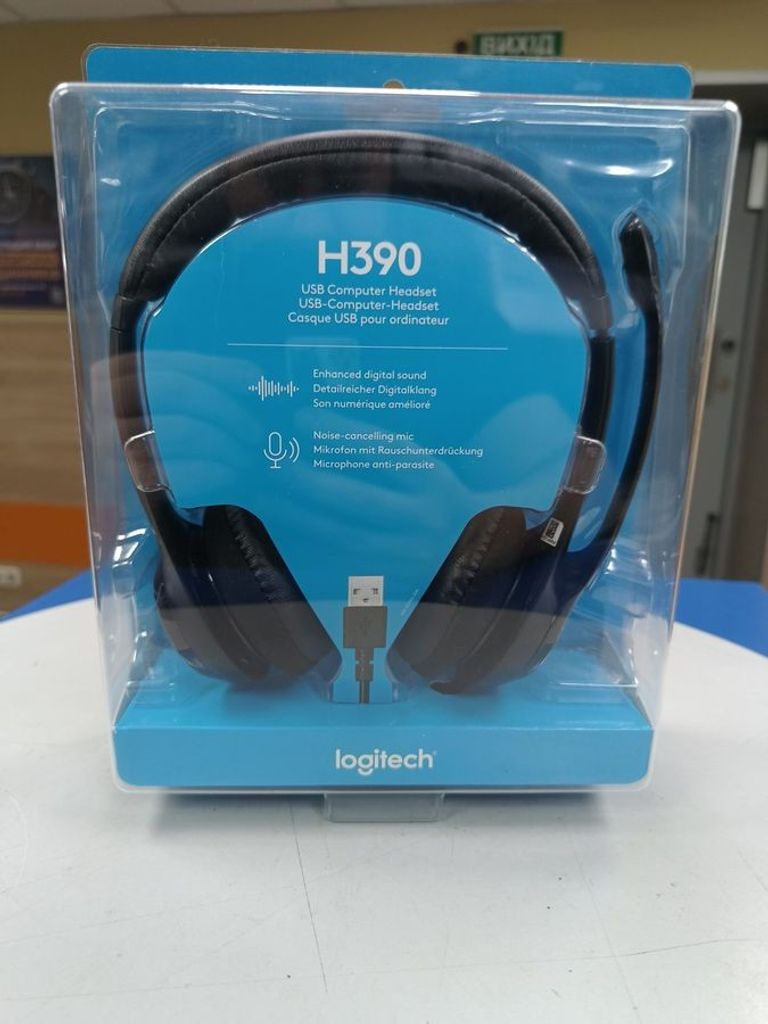 Купить Logitech h390 a00086 usb Б/У