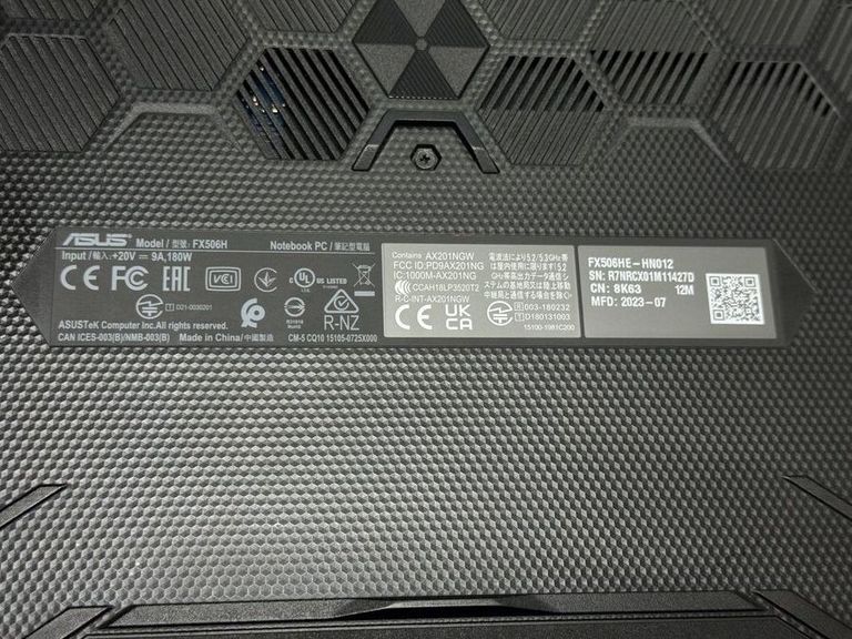 Распродажа Asus 2021 tuf gaming f15 fx506hcb, продавец Техноскарб