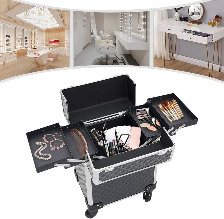 з ПВХ та алюмінію для візажиста Код:null. Зображення 9