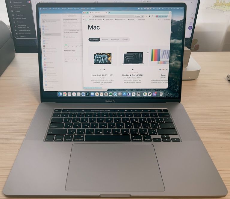 Apple Macbook Pro core i9 2,4ghz/a2141/ retina/ ram16gb/ ssd1000gb/ amd pro 5300m 4gb/touch bar Код:null. Изображение 4