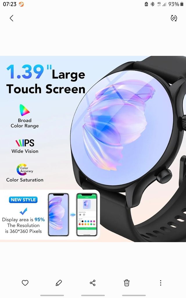 Оголошення Zeblaze GTR 3 Pro AMOLED Б/У