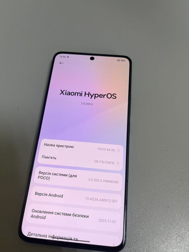 Xiaomi Poco X6 8/256GB Black Код:01-200839167. Изображение 6