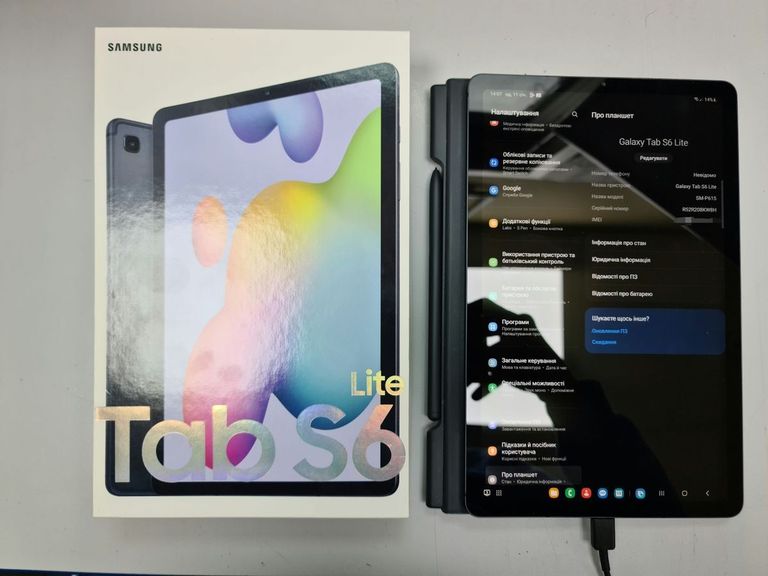 Оголошення Samsung galaxy tab s6 lite 10.4 4/64gb lte sm-p615 Б/У