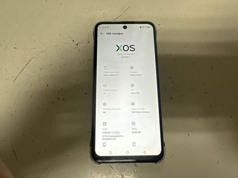 Infinix smart 9 3/64gb Код:01-200840801. Зображення 6