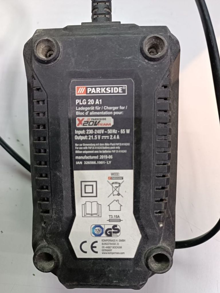 Parkside pabs 20-li d4 Код:01-200843029. Зображення 6