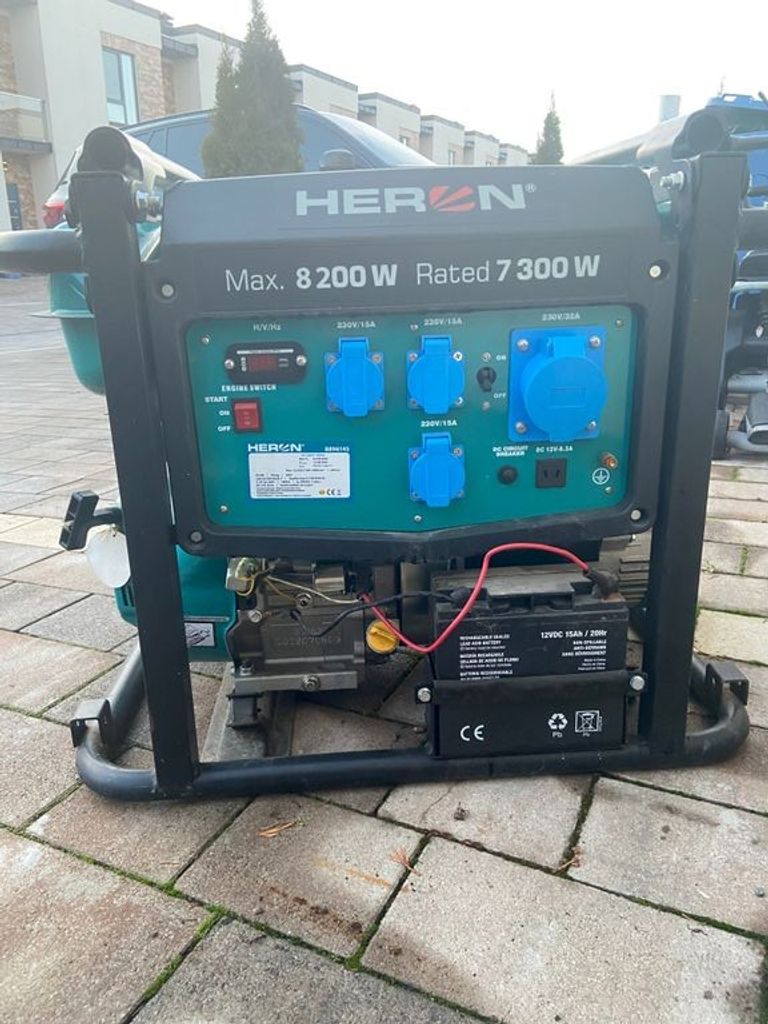 Heron 15HP 6,8kW/8,5kVA (8896420) Код:null. Зображення 4