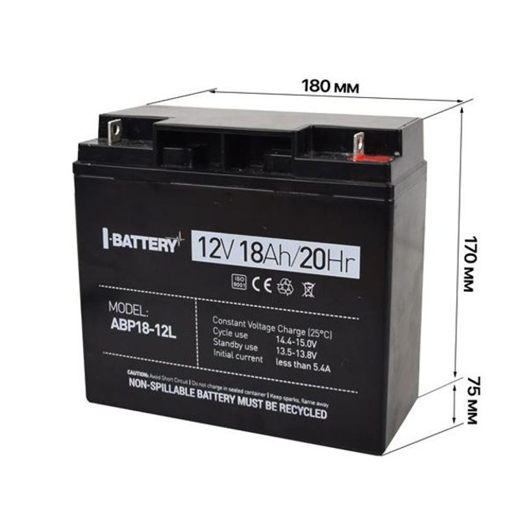 Купити I-Battery ABP18-12L Б/У
