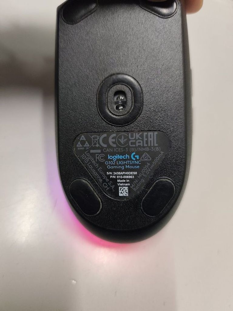 Оголошення Logitech g102 lightsync Б/У