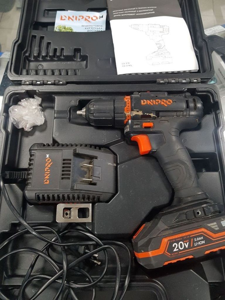 Купить Dnipro-M cd-218 1акб 2ah зп Б/У