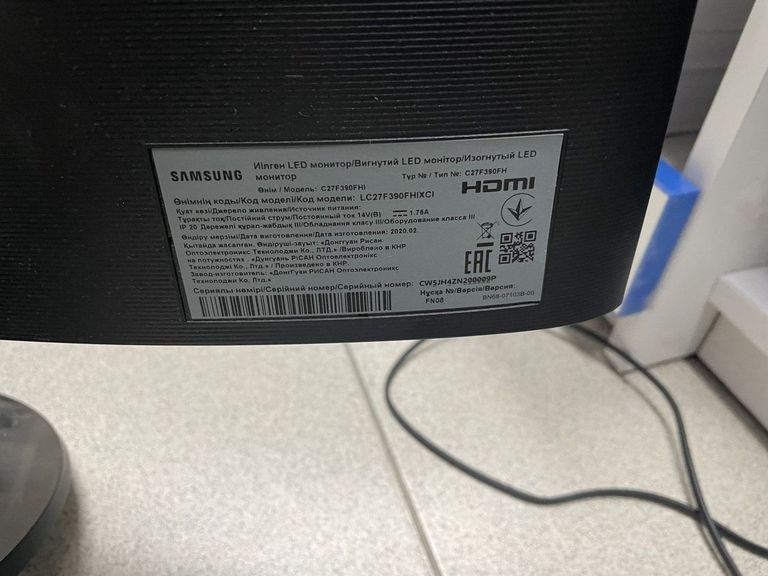 Оголошення Samsung c27f390fhi Б/У