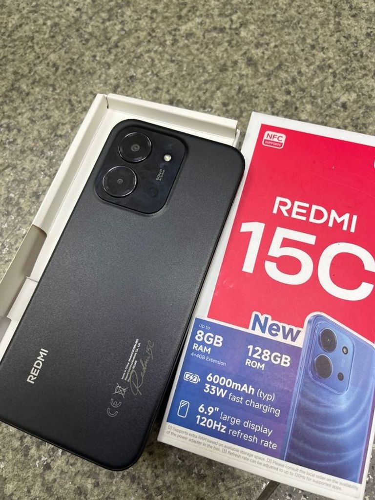 Оголошення Xiaomi redmi 15c 4g 4/128gb Б/У