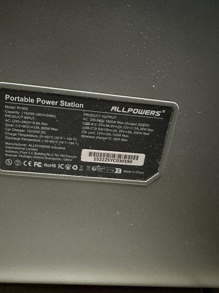 Купити Allpowers R1500 Б/У