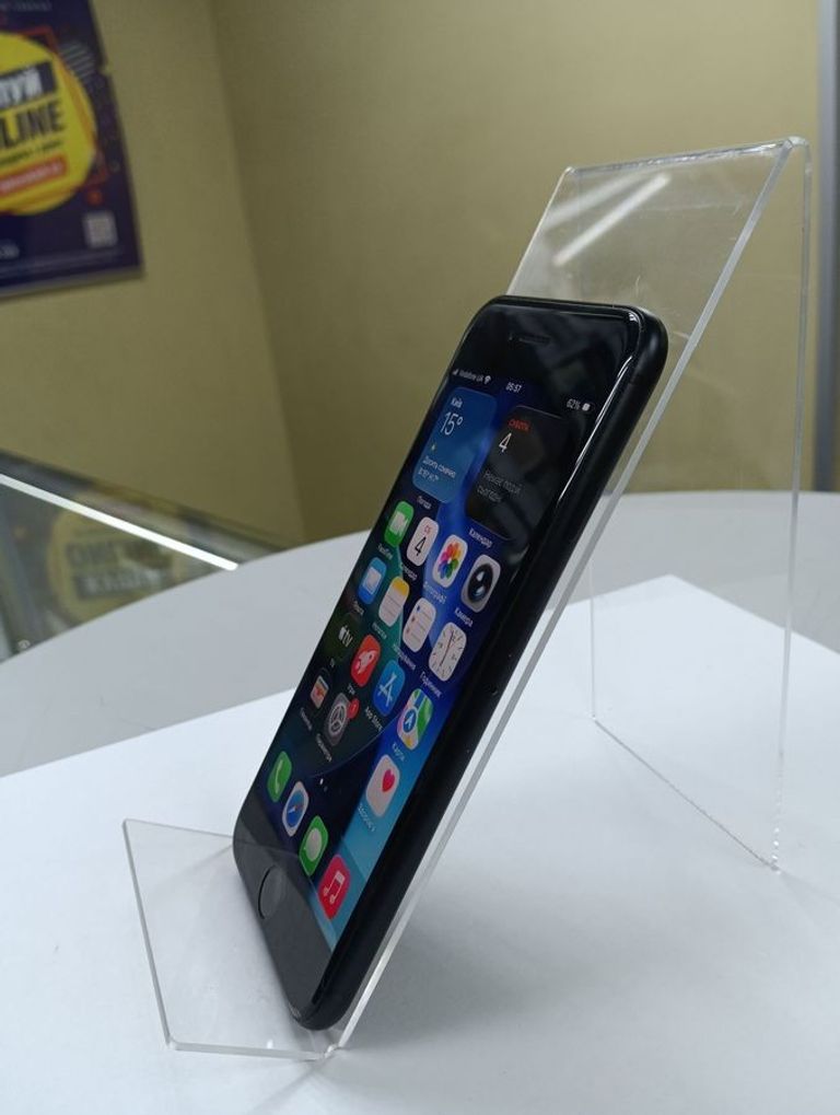 Apple iPhone SE 2020 128GB Black Slim Box (MHGT3) Код:01-200912955. Зображення 10
