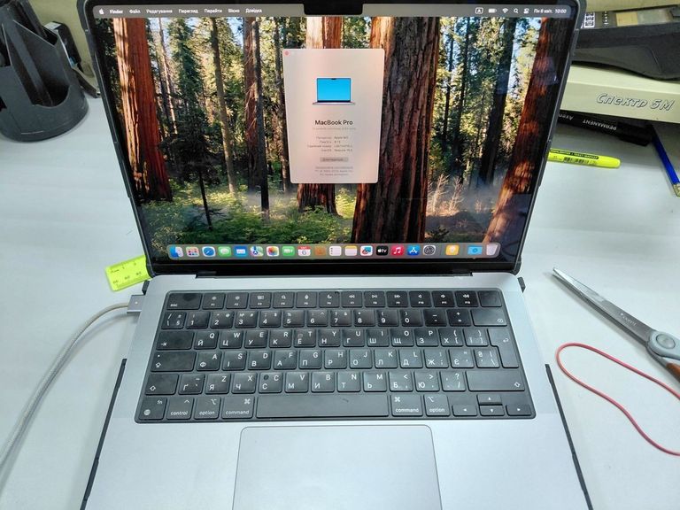 Купить Apple macbook pro 14 / a2918 / apple m3/ ram 8gb/ ssd 512gb/ 10 core gpu Б/У