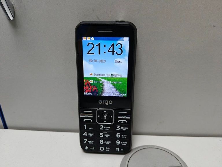 Купити Ergo E281 Dual Sim Black Б/У