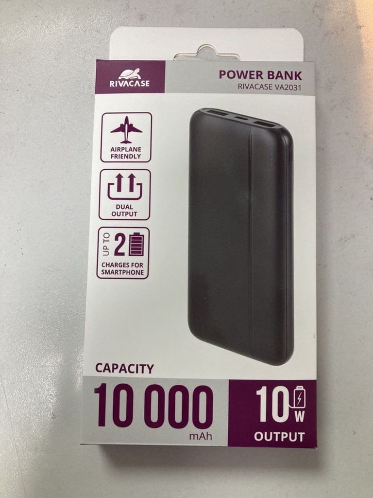 Купити Rivacase VA2031 10000mAh Black Б/У