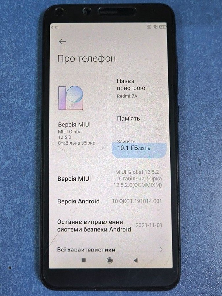 Xiaomi Redmi 7a 2/32GB Black Код:01-200925370. Изображение 6