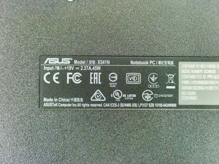Распродажа Asus 15/celeron n3350 ddr3/4gb ddr3/hdd 500 gb/ssd *відсутній/geforce 810m, продавец Техноскарб