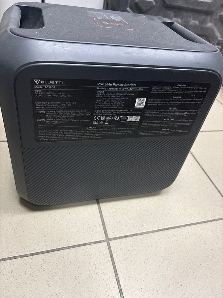 Оголошення Bluetti AC180P Б/У