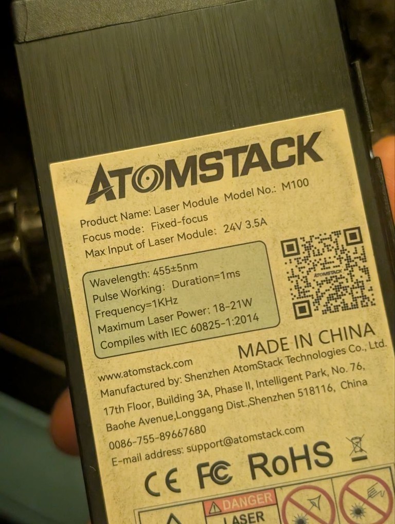 ATOMSTACK A20 Pro 400*400mm 20w, з комплектом Air Assist Код:null. Зображення 6
