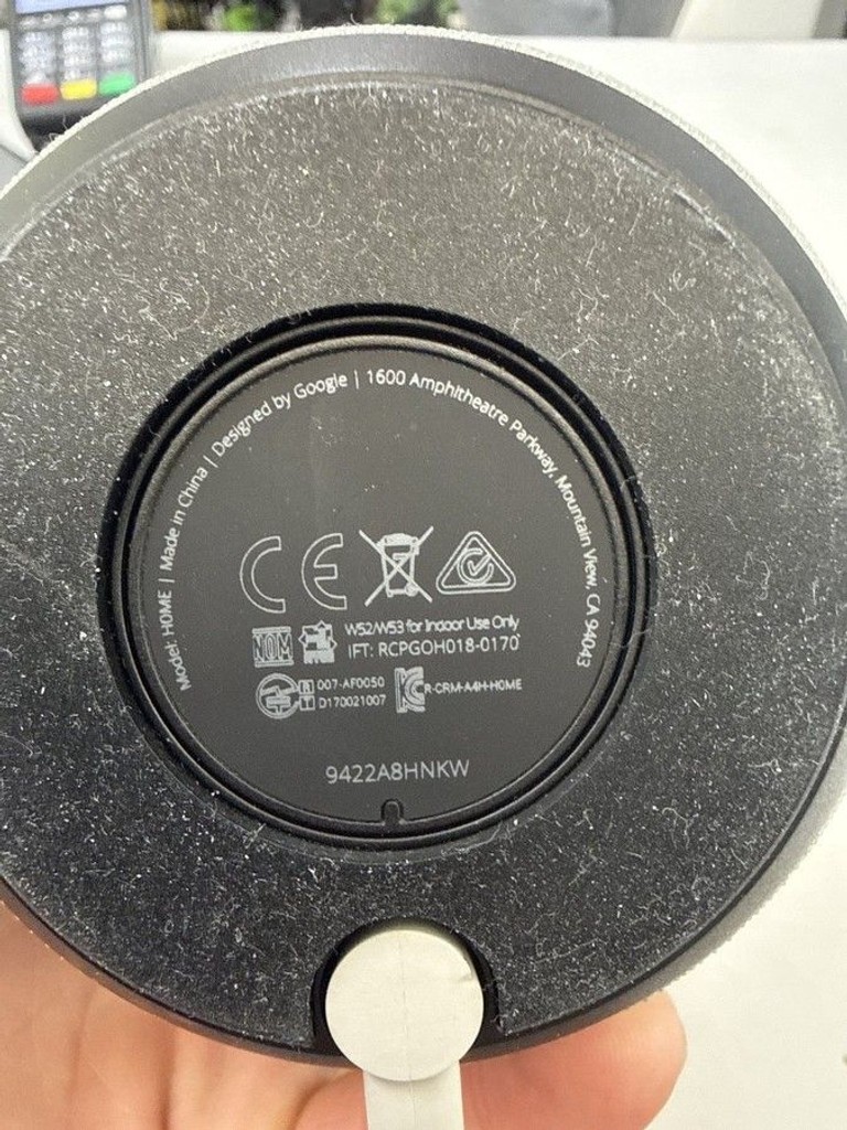 Объявление Google Home White Slate (GA3A00417A14) Б/У