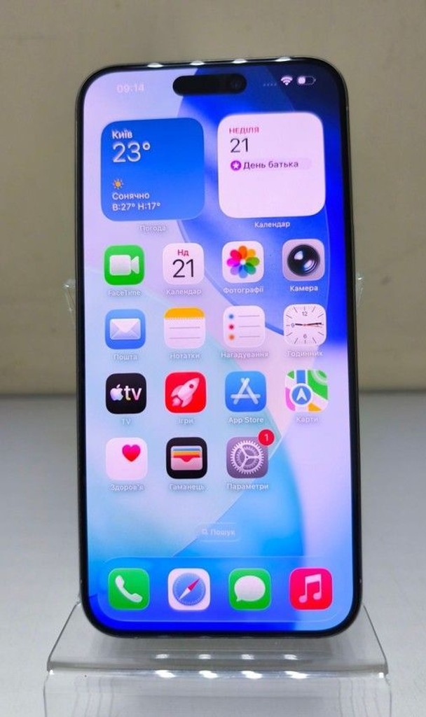 Оголошення Apple iphone 15 pro max 256gb Б/У