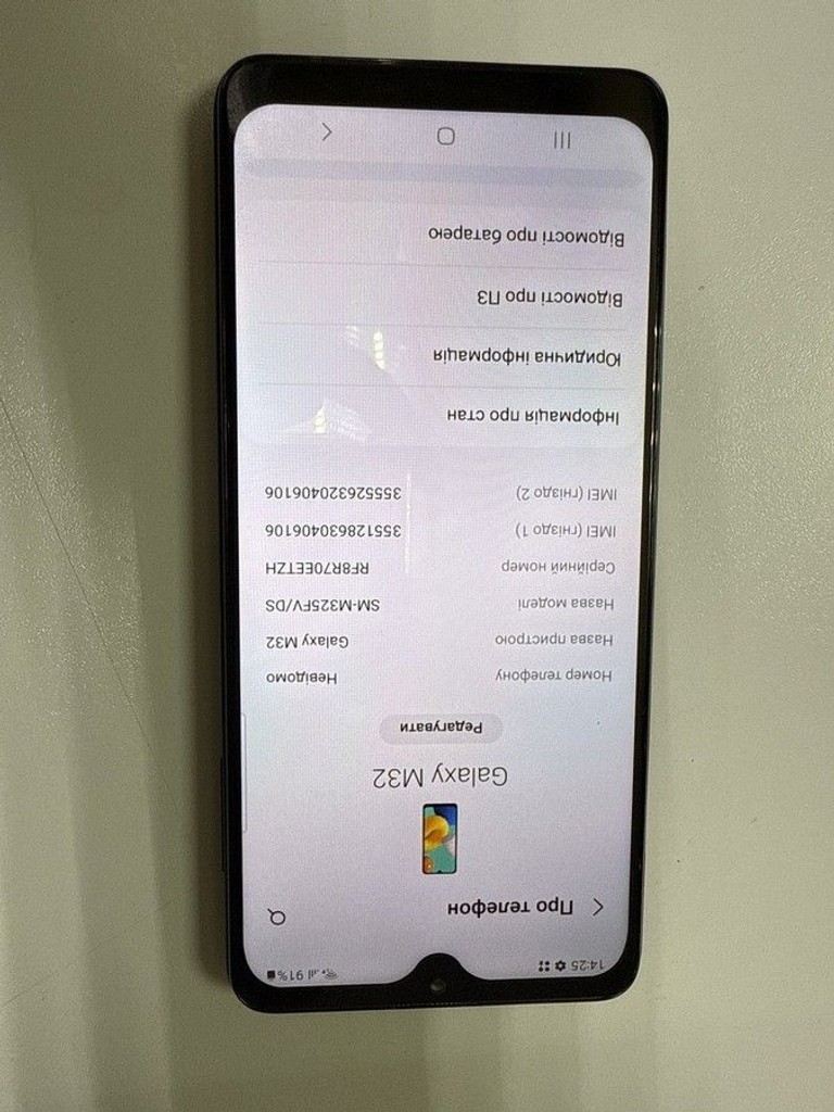 Оголошення Samsung galaxy m32 6/128gb Б/У