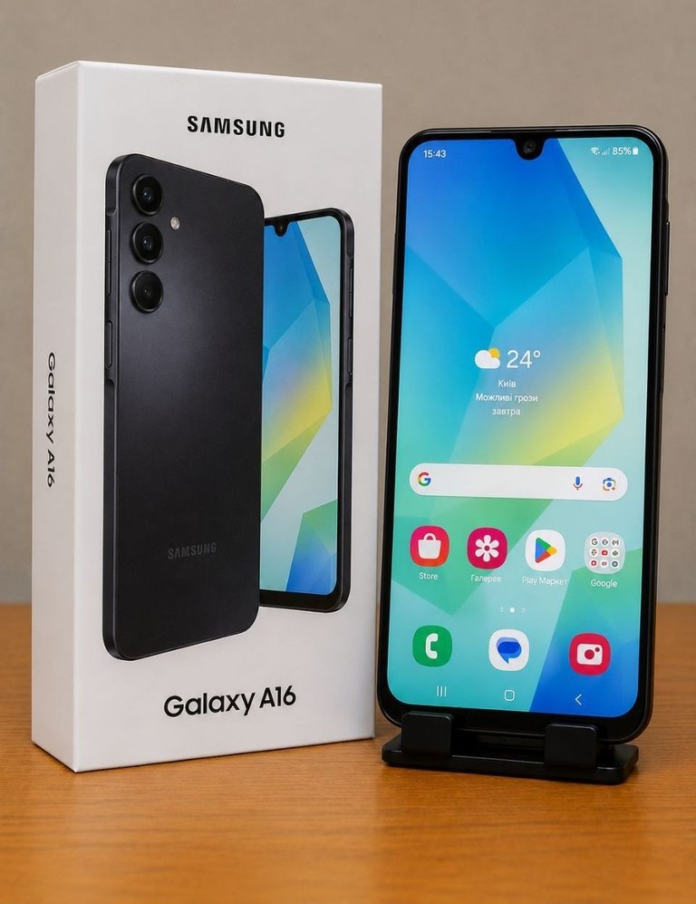 Купити Samsung Galaxy A16 8/256GB Gray (SM-A165FZAC) Б/У