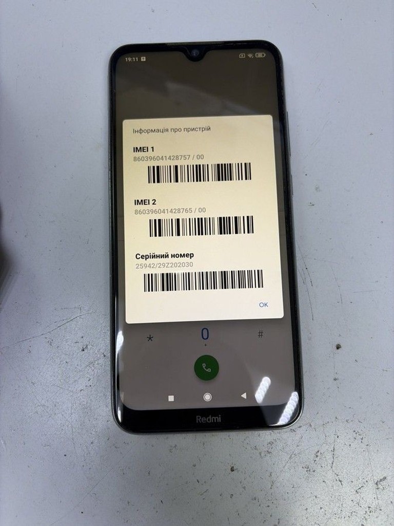 Дешево Xiaomi Redmi Note 8T 4/64GB Blue з ломбарду