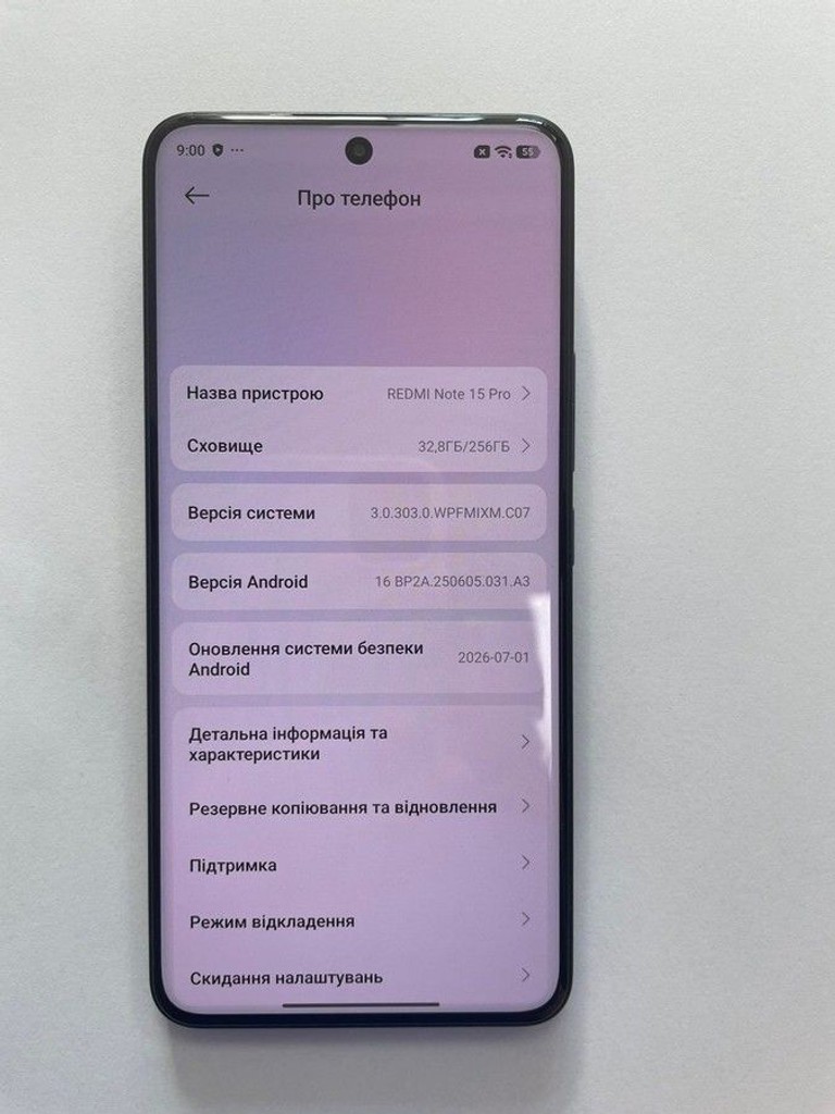 Оголошення Xiaomi Redmi Note 15 Pro 4G 8/256GB Glacier Blue Б/У