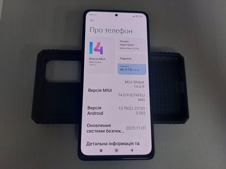 Оголошення Xiaomi redmi note 10 pro 6/128gb Б/У