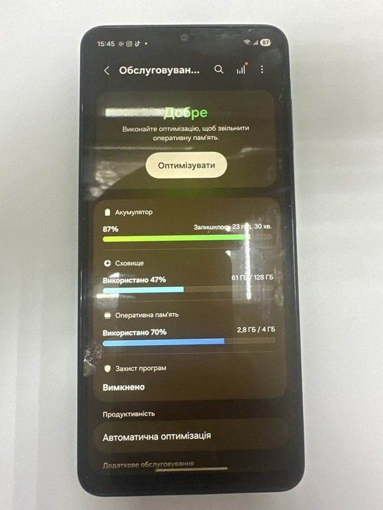 Оголошення Samsung galaxy a07 4/128gb Б/У