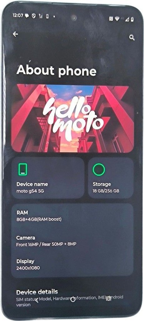 Оголошення Motorola moto g54 8/256gb xt2343-6 Б/У