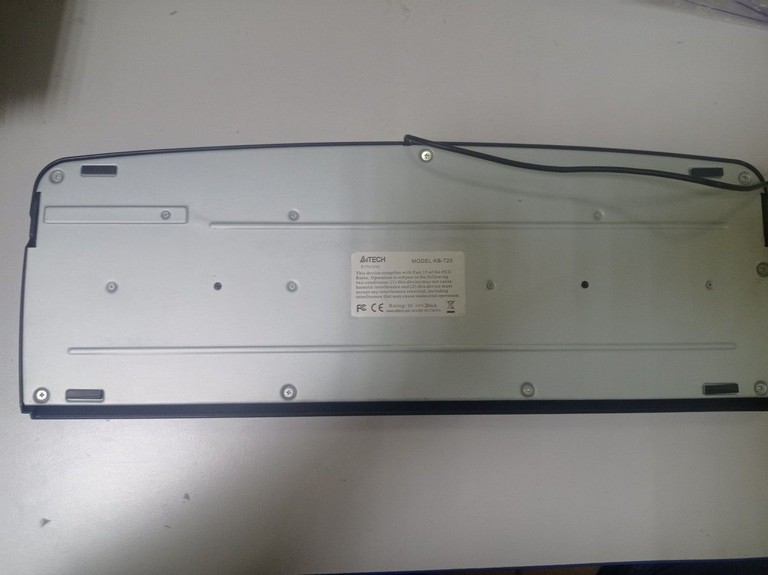 Оголошення A4tech KB-720 USB Black Б/У