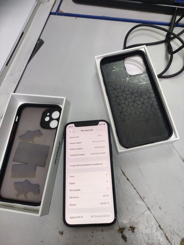 Оголошення Apple iPhone 12 mini 64GB (PRODUCT)RED Б/У
