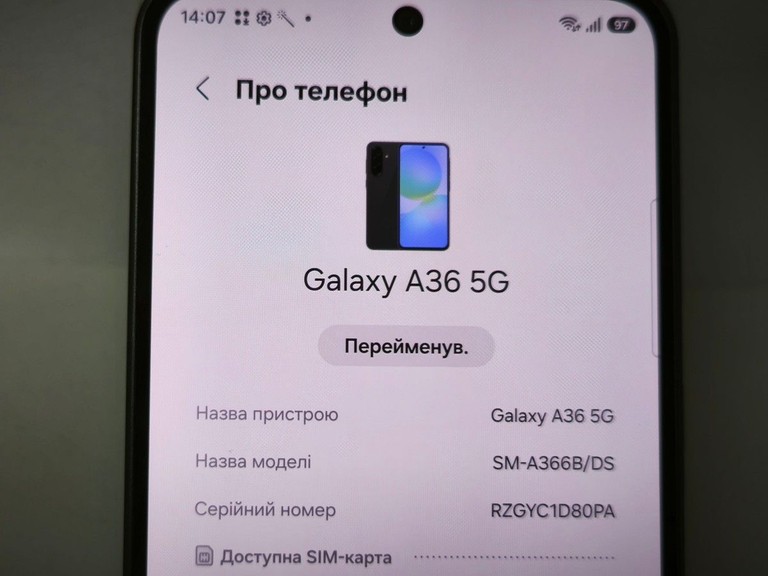 Samsung galaxy a36 5g 6/128gb Код:01-201137607. Зображення 8
