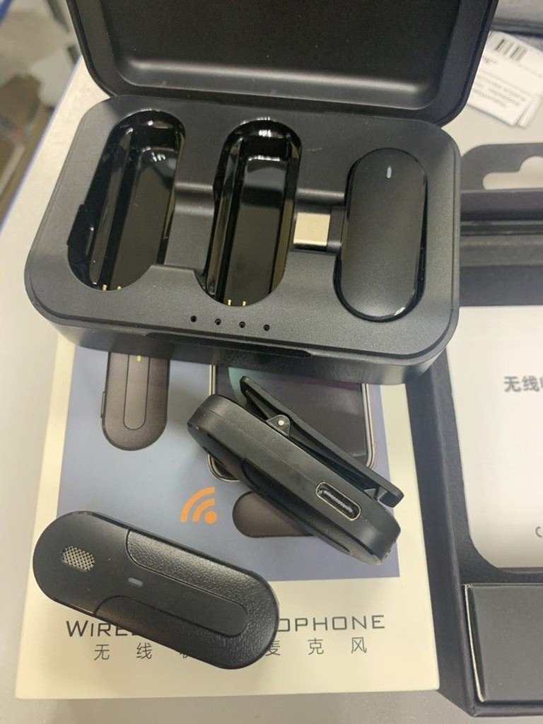 Дешево Без Виробника wireless microphone k83 for type-c з ломбарду