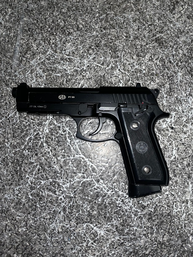 Купить Пістолет пневматичний SAS PT99 Blowback Б/У