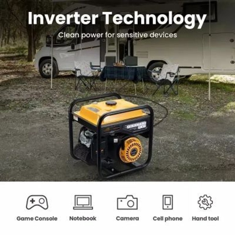 maXpeedingRODS MXR4500i (3,5 kW), 220V, 50Hz, 7.5л, ручной запуск Код:null. Зображення 5