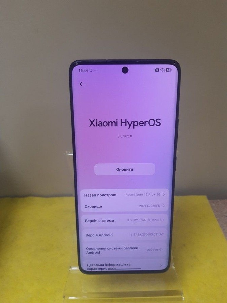 Дешево Xiaomi redmi note 13 pro+ 5g 8/256gb з ломбарду