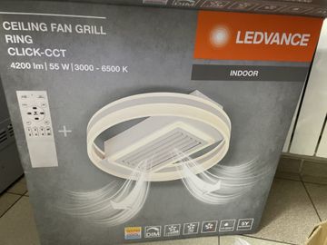01-200628191: Ledvance ceiling fan grill 4200lm | 55w| 3000-6500k