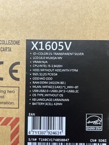 Б/у Ноутбук Asus 15/core i5-13420h ddr5/16gb ddr5/hdd *відсутній/ssd 500 gb/*інтегрована 01-200784013