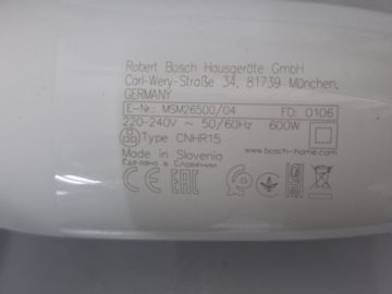 01-200786483: Bosch msm26500