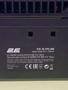 Б/в Підставка для ноутбука 2E gaming 2e-cpg-006 01-200606197