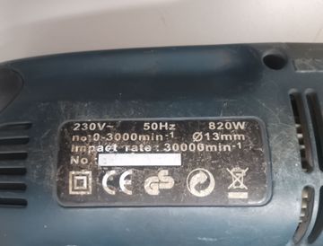 Б/в Дриль ударний Craft cpd-13/820 01-200828192