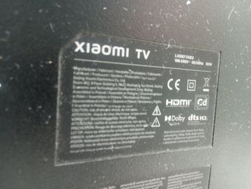 Б/в Телевізор Xiaomi mi tv p1e 43" l43m7-7aeu 01-200844339